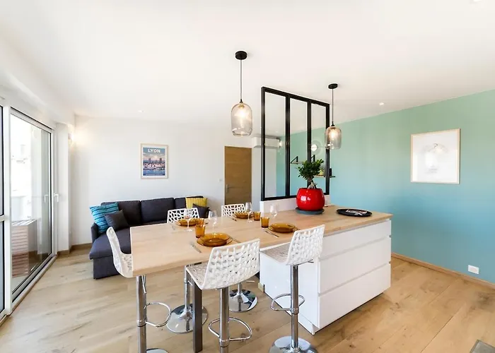 Apartmán Cocon - Partdieu L Parking L Climatisation By Dreamy Flat Lyon